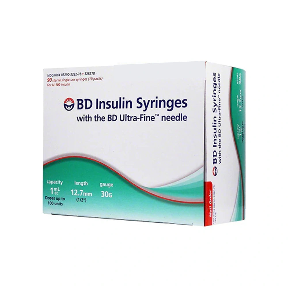 1CC BD INSULIN SYRINGES 100S