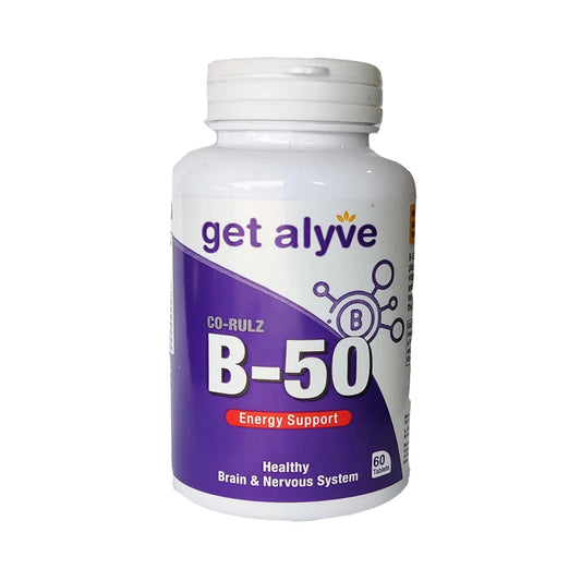 B-50 CO-RULZ - 60 Tablets - Get Alyve