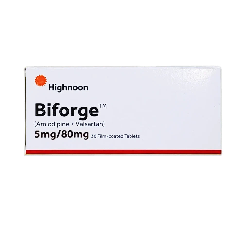 BIFORGE 5/80MG TAB - 30 TABLETS