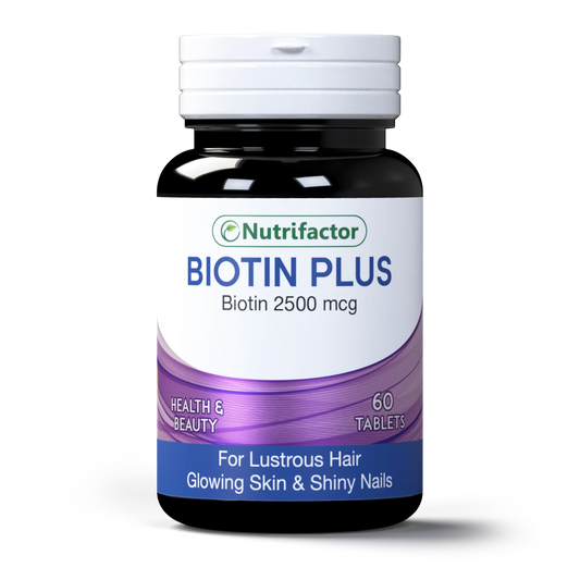 BIOTIN PLUS - Nutrifactor - 60 Tablets