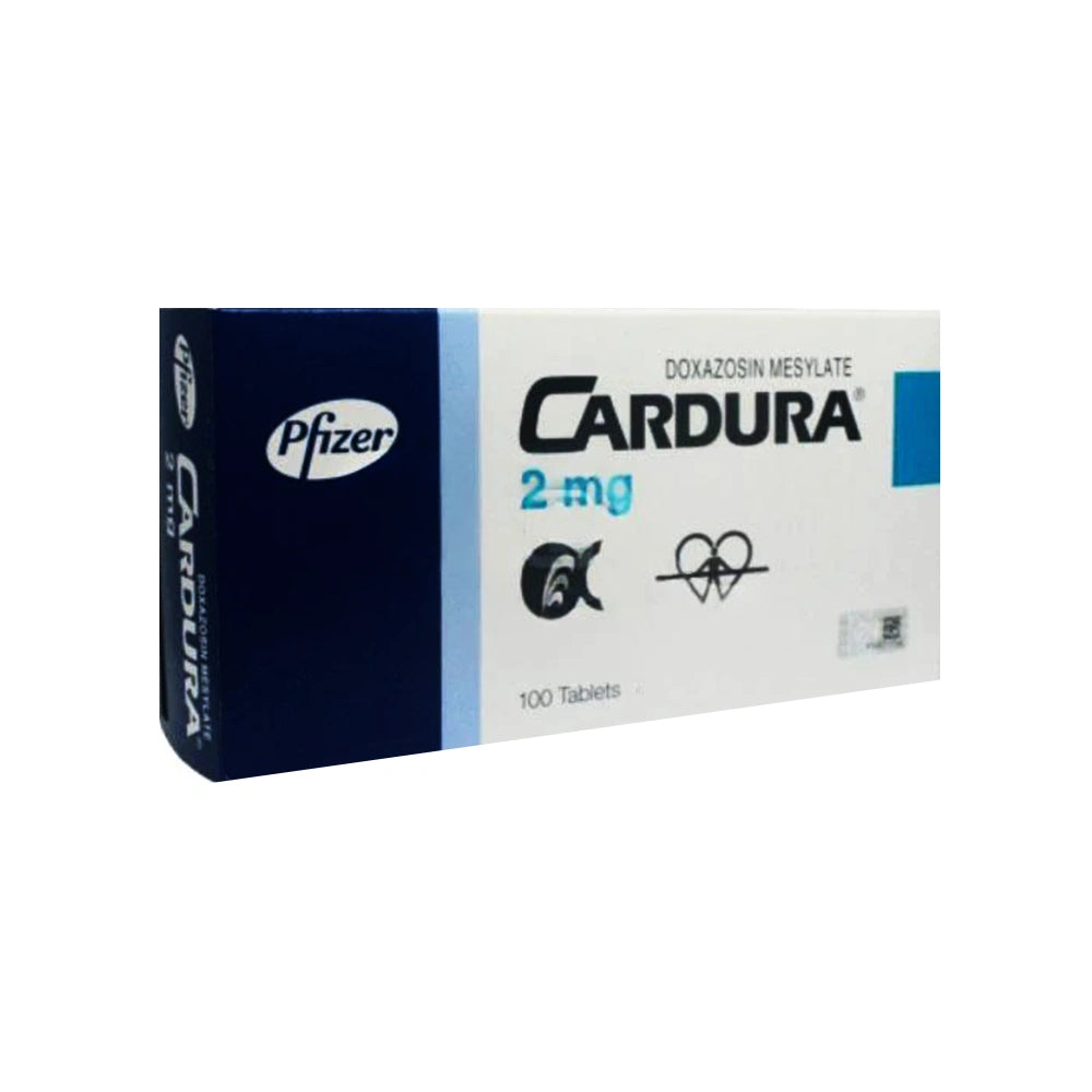 CARDURA 2MG TAB - 20 Tablets - Pfizer
