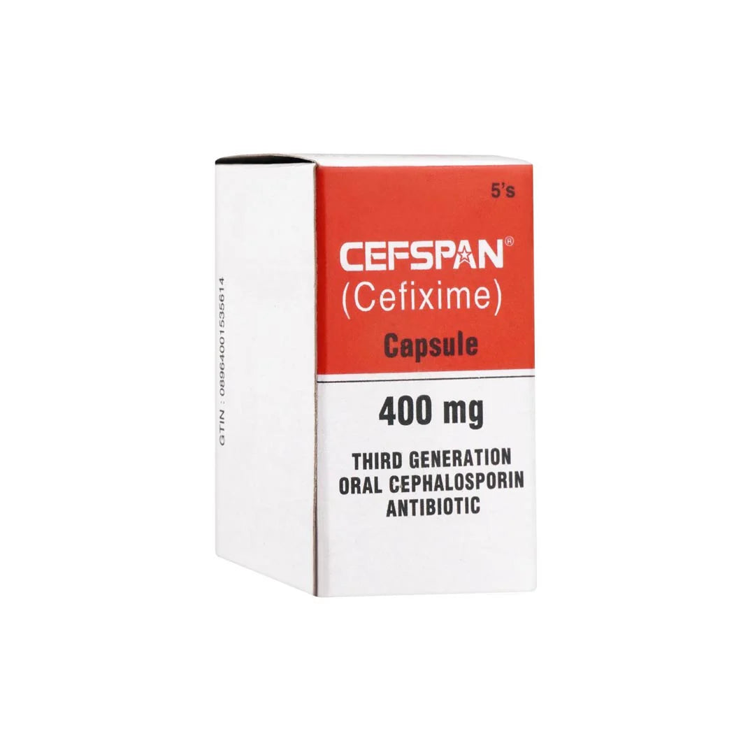 CEFSPAN CAPSULE 400MG 5S