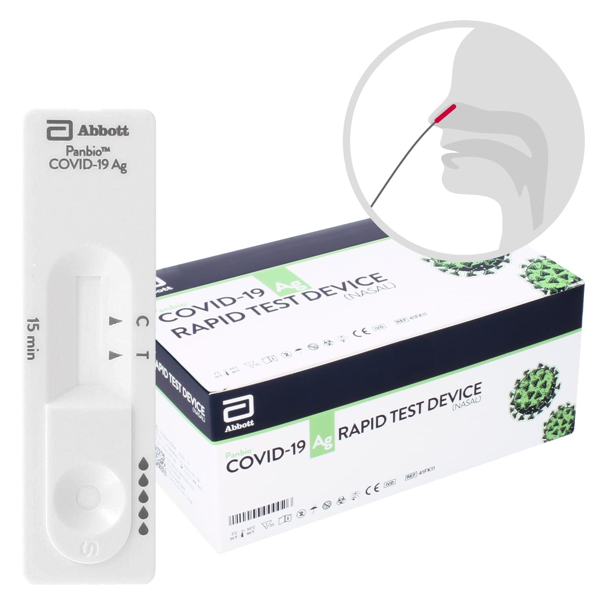 Covid-19 Rapid Test Kit Device Antigen (Abbott)
