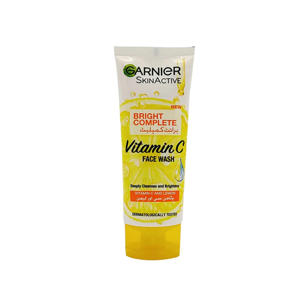 Garnier SkinActive Bright Complete Vitamin C Fash Wash - 100ml