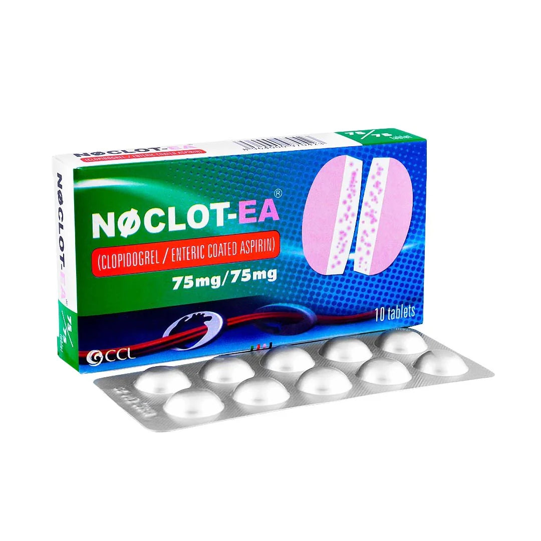NOCLOT EA 75/75 MG	- 10 TABLETS