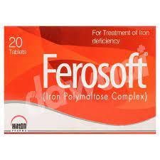 FEROSOFT - 20 TABLETS