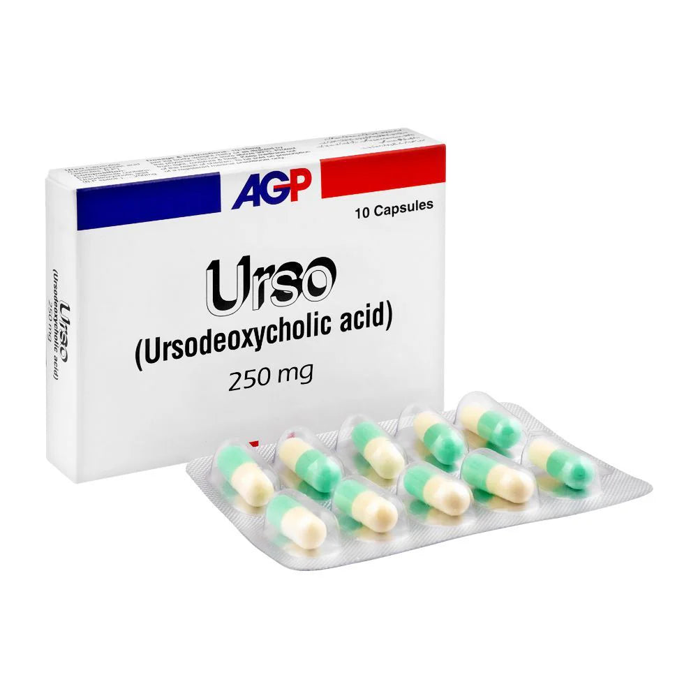 URSO CAPSULES - 250MG - 10S