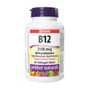 Webber Naturals Vitamin B12 2500mcg 60 Tablets
