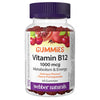 Webber Naturals Vitamin B12 1000 mcg Gummies 60 Capsules