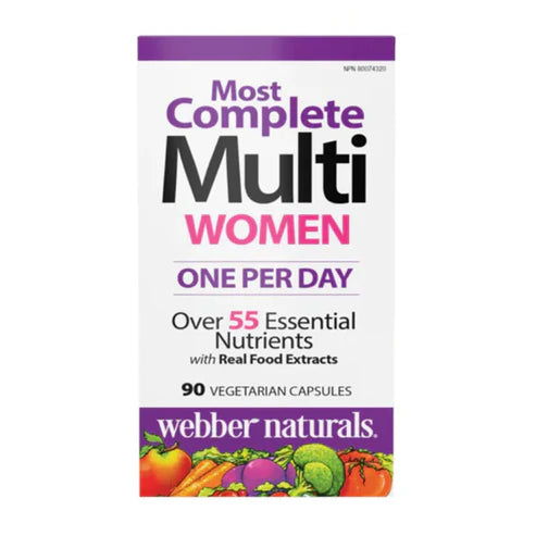 Webber Naturals - Most Complete Multi Women - 90 Capsules