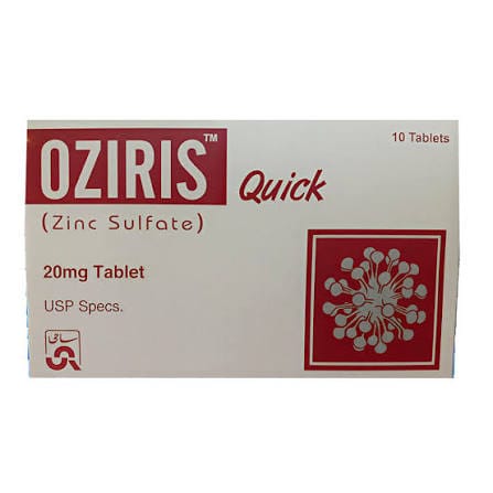 OZIRIS QUICK 20MG 10 Tablets