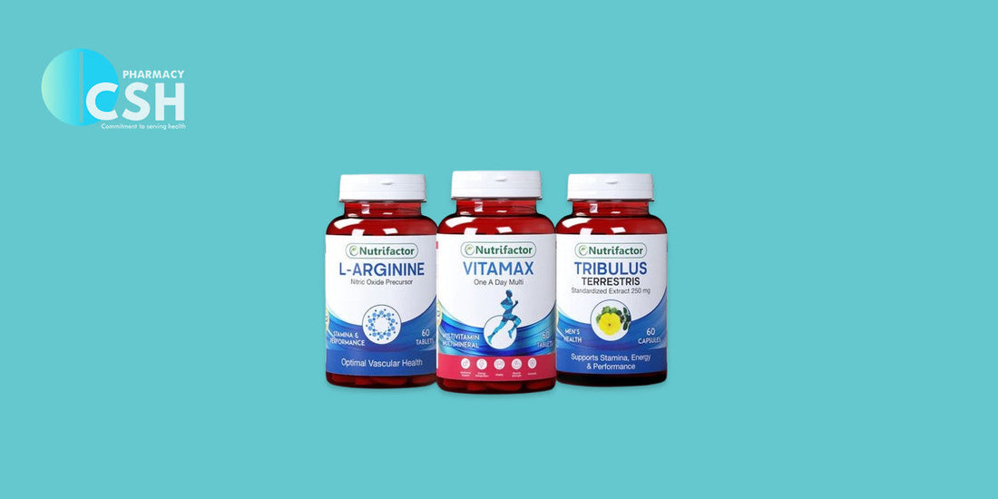 Top 5 Nutrifactor Vitamins Available at CSH Pharmacy in Lahore