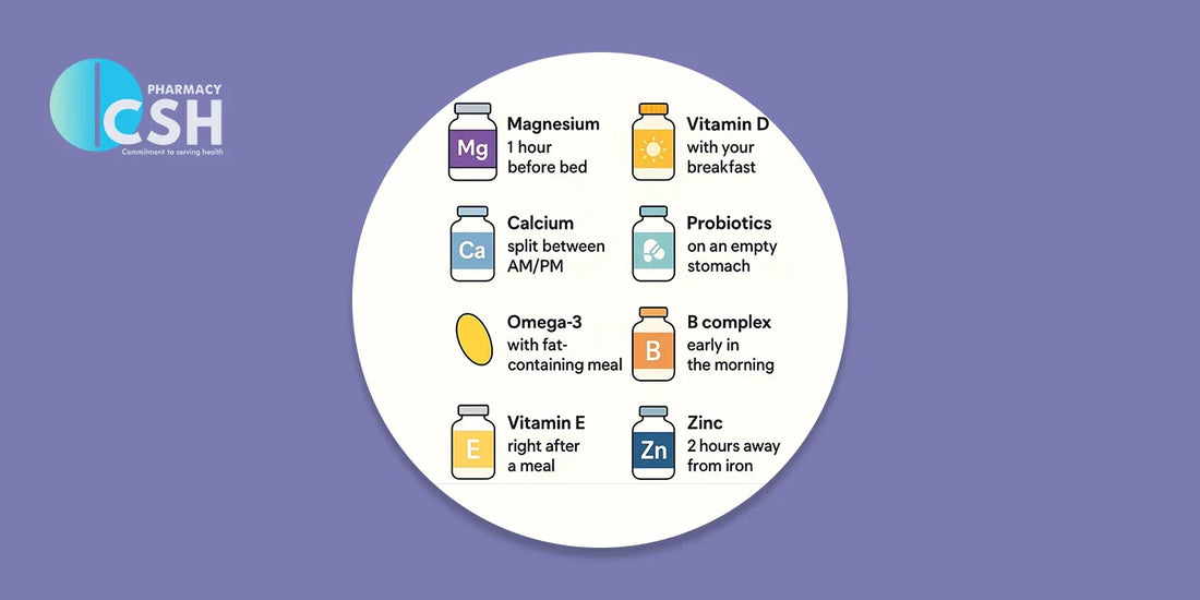 The Right Time: A Simple Guide to When You Should Take Your Vitamins
