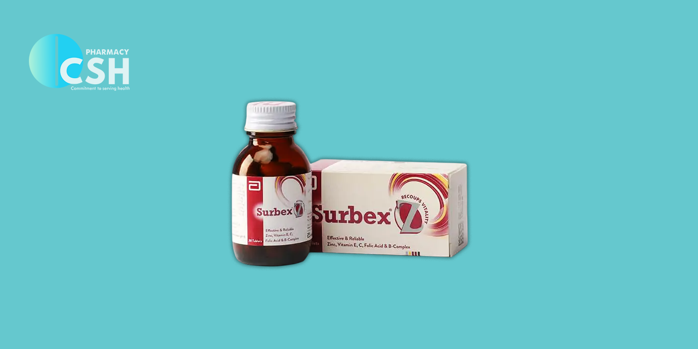 Surbex Z: Benefits, Uses, and Price in Pakistan