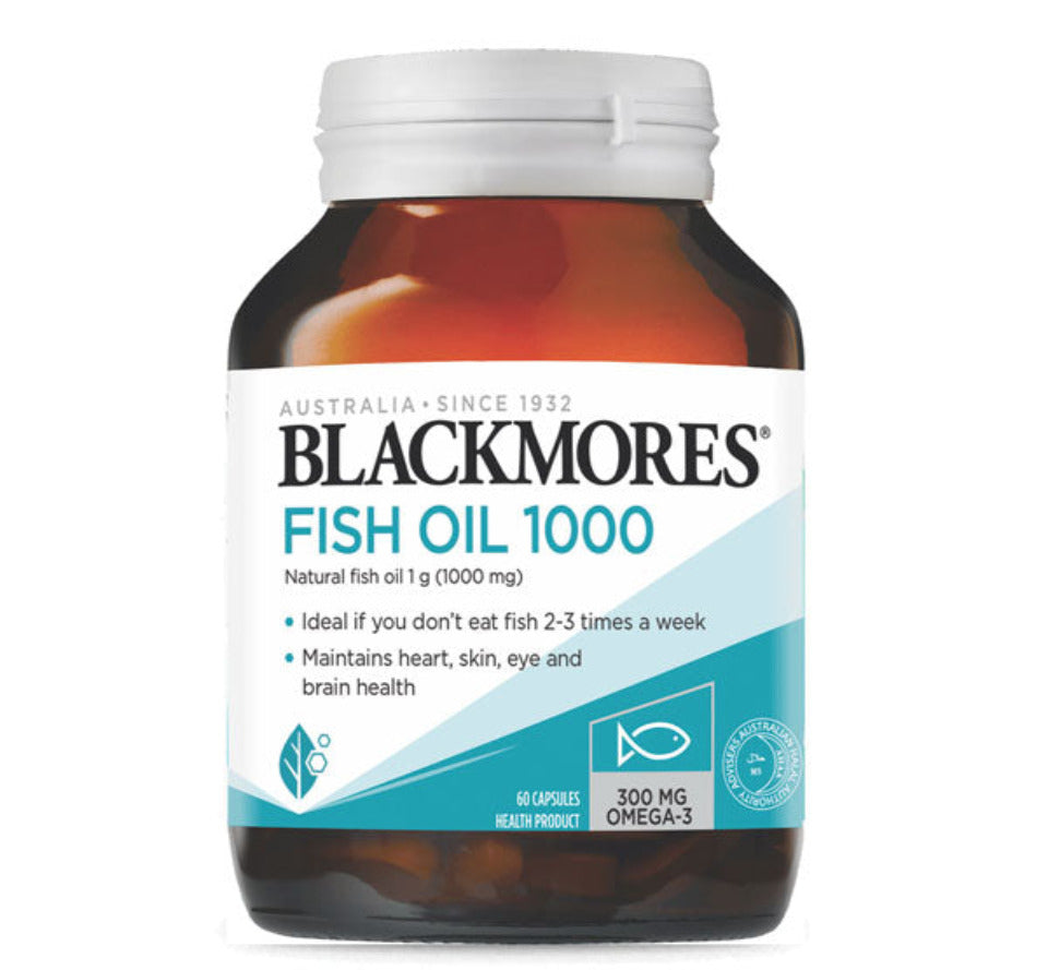 FISH OIL CAPSULES 1000MG 60S BLACKMORES