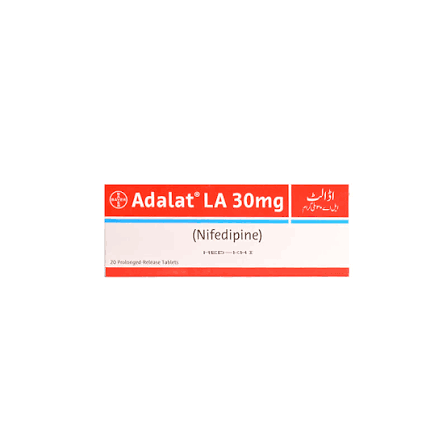 ADALAT LA 30MG TAB 20S