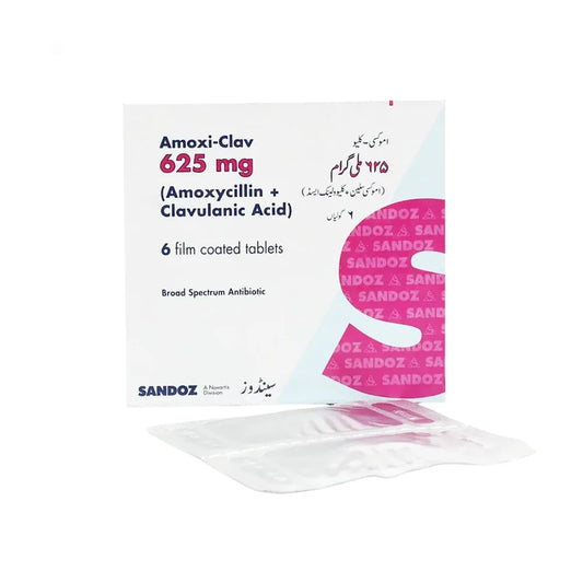 AMOXI-CLAV 625MG 6S