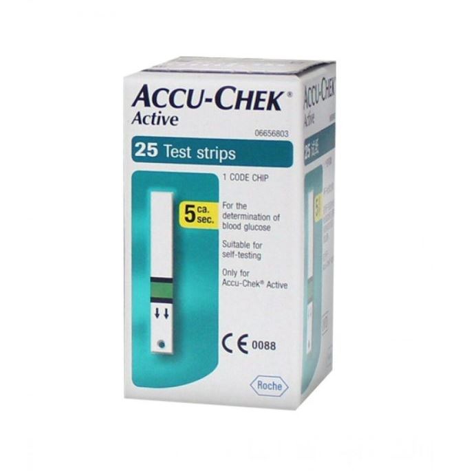 ACCU CHEK ACTIVE 25 Strips