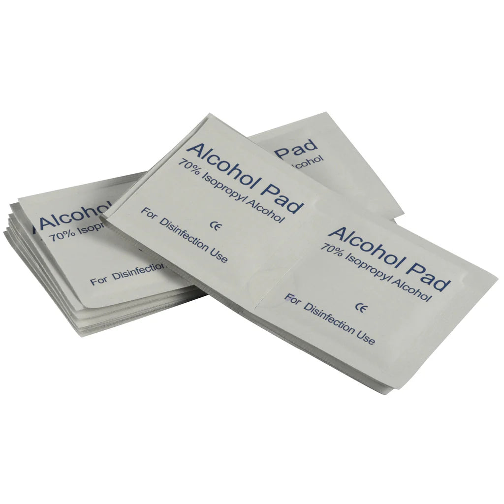 Alcohol Pads Swabs - 200 Pcs - Box