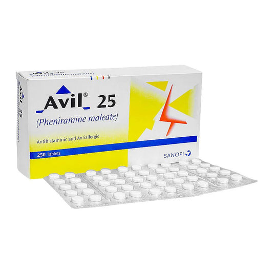 AVIL 25MG - 250 TABLETS