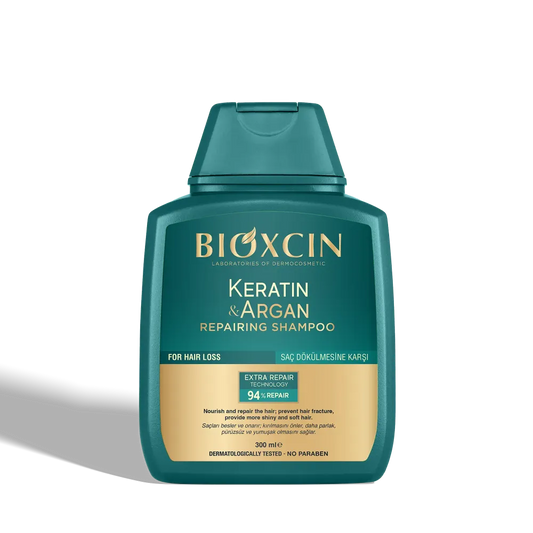 Bioxcin - Keratin and Argan Shampoo - 300ML