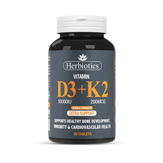 Herbiotics D3+K2 - 60 TABLETS