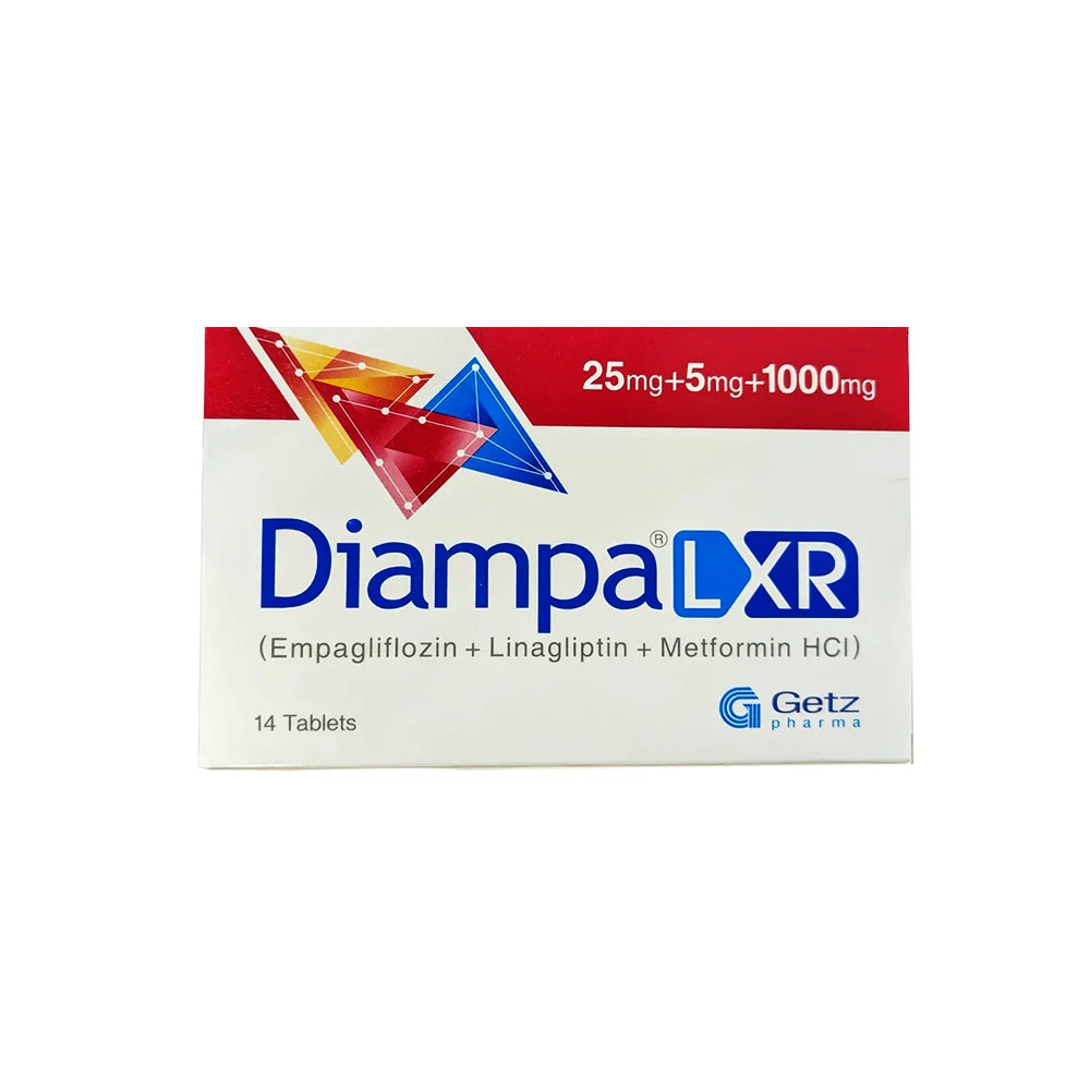 DIAMPA LXR TAB - 14 TABLETS