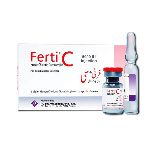 FERTI C INJECTION 5000IU 1 VIAL