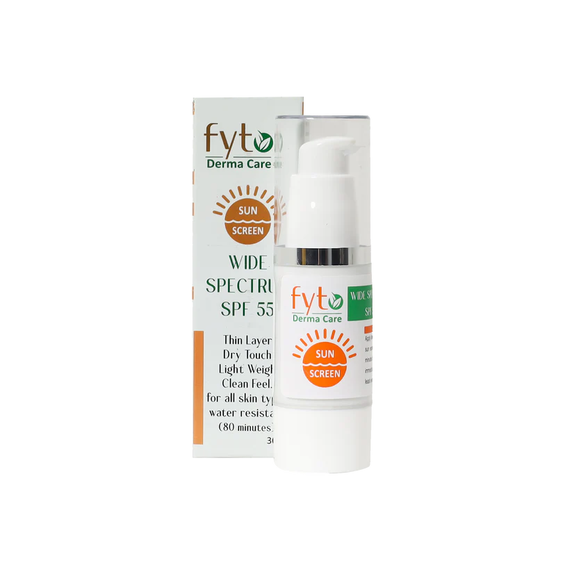 Sunscreen - SPF 55 - FYTO Derma Care