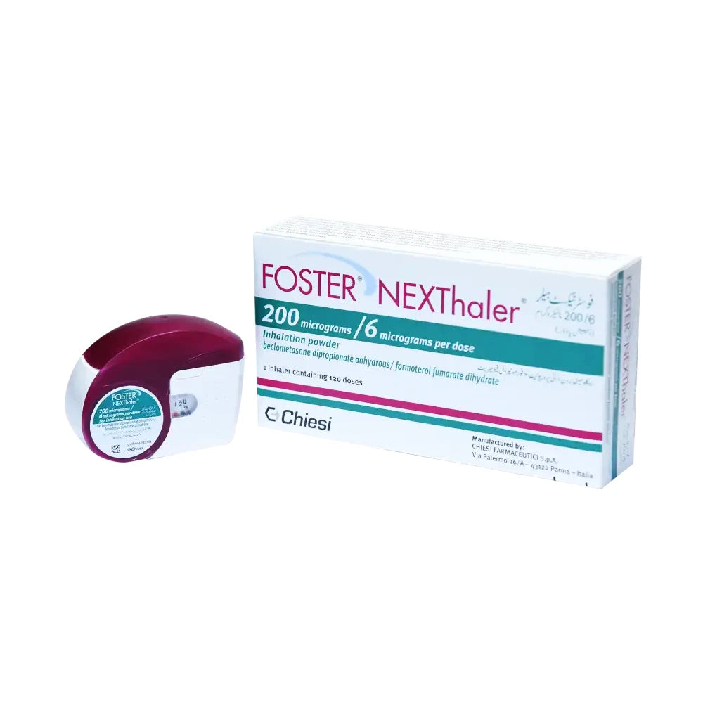 Prospect Foster Inhalator Foster Nexthaler - Inhalation Powder - 100/6 & 200/6 – CSH Pharmacy