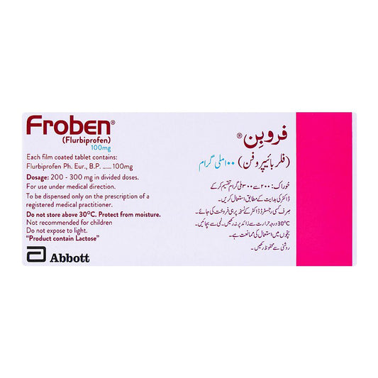 FROBEN 100MG TABLETS - 30S