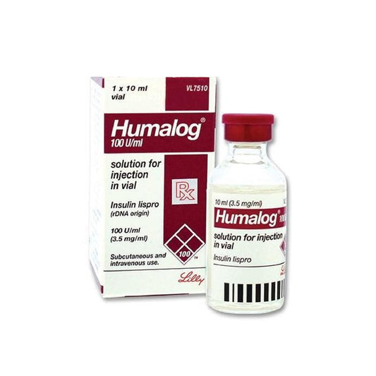 HUMALOG INSULIN INJECTION - 100U/ML