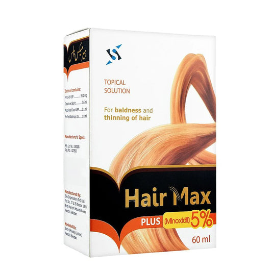 Hair Max - Plus - 5 % - Minoxidil - 60ml