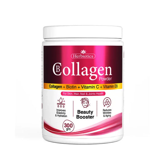 Herbiotics B Collagen Powder - 300 GM