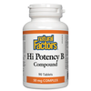 Hi Potency B-Complex - Natural Factors - 90 Capsules