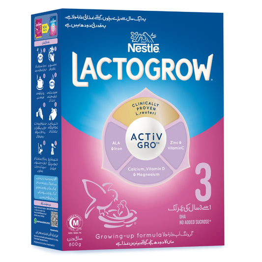 LACTOGROW 3 800GM (from 1 year onwards)