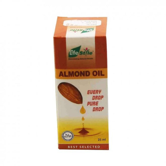 ALMOND OIL 25ML - LIFE STYLE