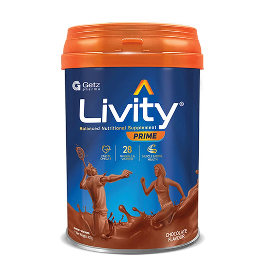 LIVITY CHOCOLATE 400G