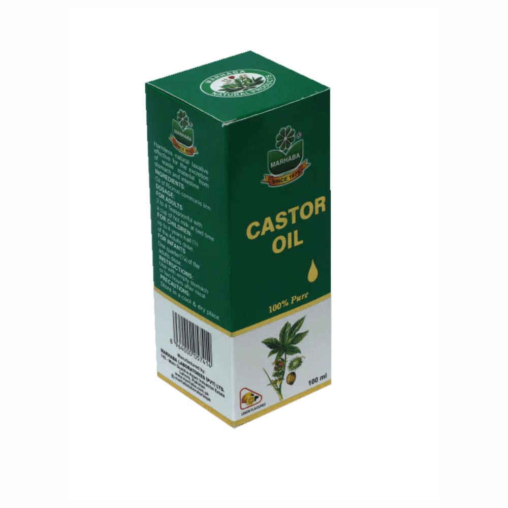 CASTOR OIL 100ML - Marhaba