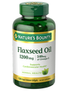 NATURE'S BOUNTY - FLAXSEED OIL - 1200 MG - 125 SOFTGELS