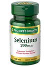 NATURE'S BOUNTY - SELENIUM - 200MCG - 100 Tablets