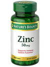 NATURE'S BOUNTY - ZINC CHELATED 50MG - 100 Caplets
