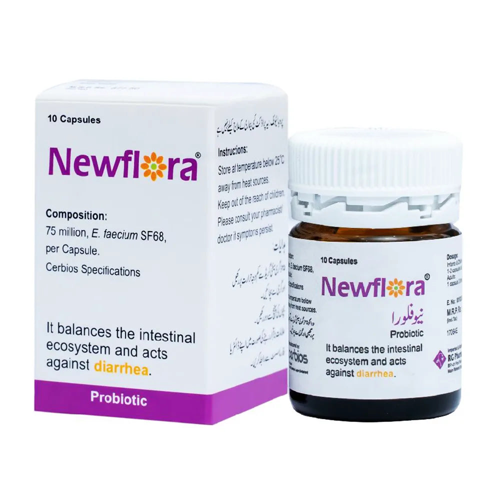 Newflora NEWFLORA CAPSULES - 10S – CSH Pharmacy