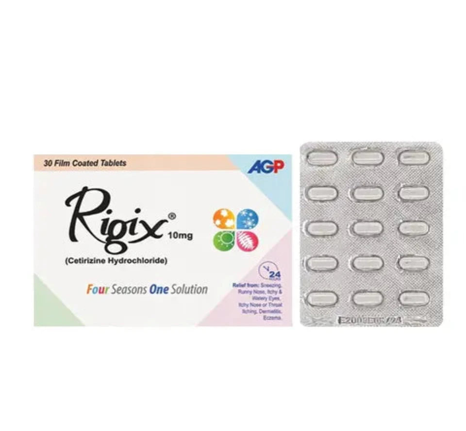 RIGIX TABLET - 30 TABS – CSH Pharmacy