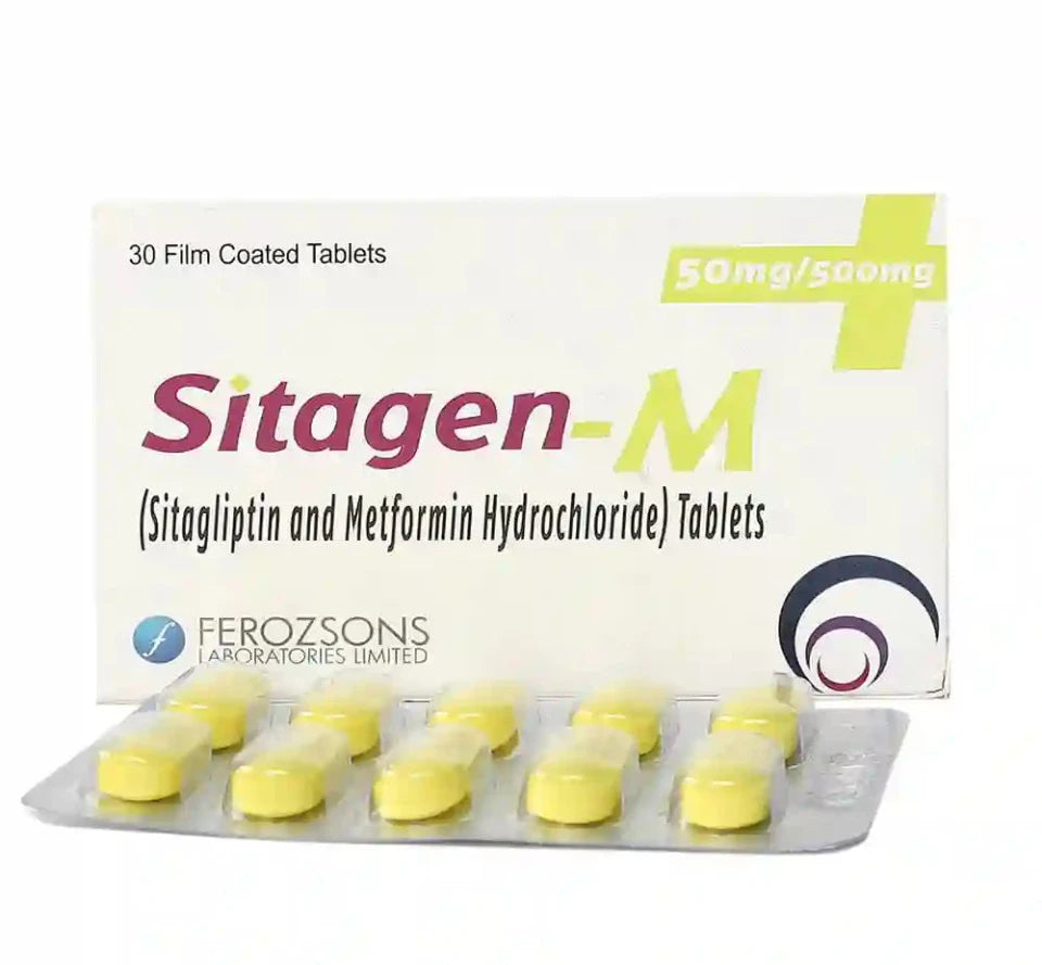 SITAGEN M TABLETS - 50/500mg - 50/850mg - 50/1000mg - ORDER ONLINE ...
