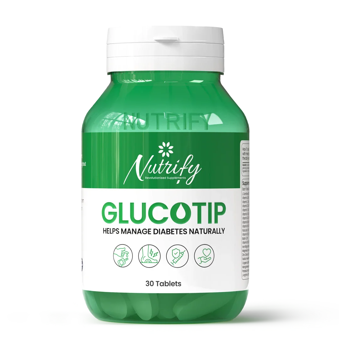 NUTRIFY - GLUCOTIP - 30 TABLETS