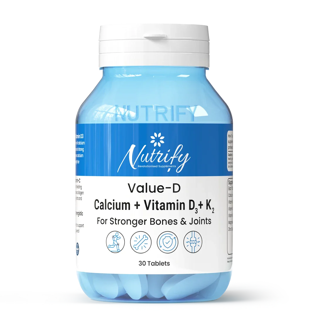 NUTRIFY - VALUE D - 30 TABLETS