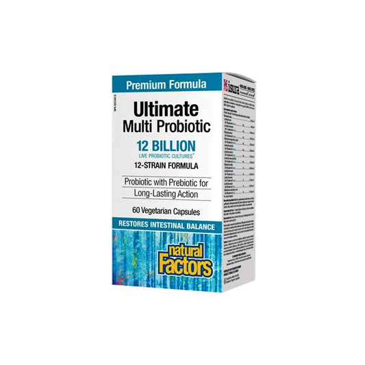 ULTIMATE MULTI PROBIOTIC - NATURAL FACTORS - 60 CAPS