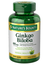 Nature's Bounty - GINKGO BILOBA - 60MG - 200 CAPSULES