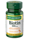 Nature's Bounty Biotin 1000mcg - 100 Tablets